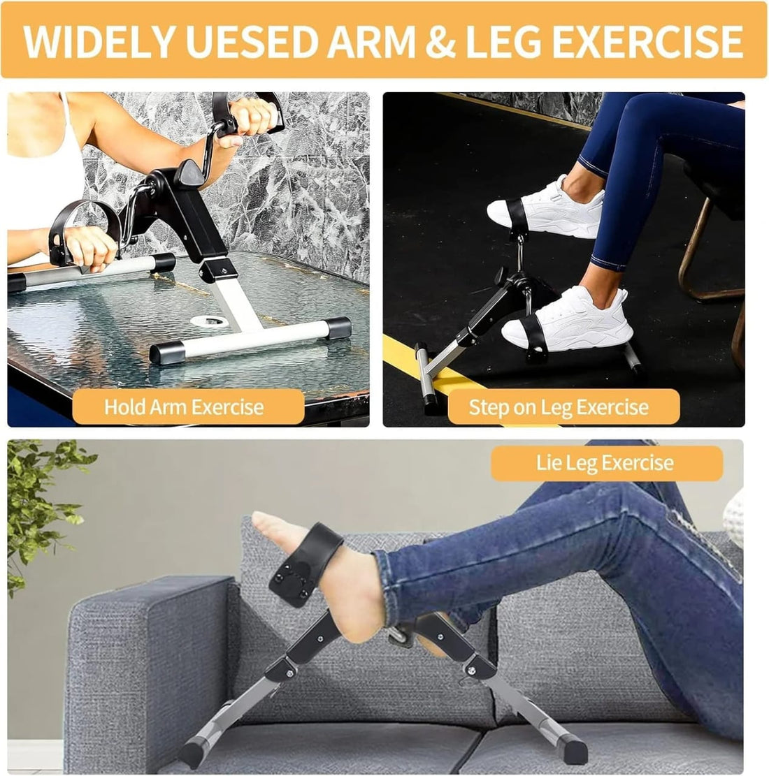 Mini Pedal Exercise Bike – Home Fitness for Arms & Legs
