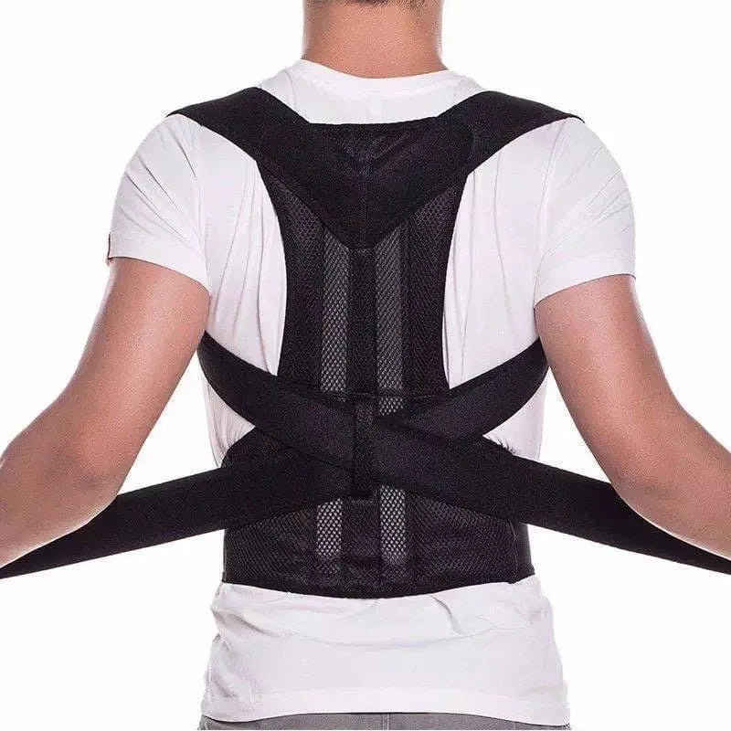 Posture Corrector Back Belt | Adjustable Back & Shoulder Support | Men & Women | Pain Relief