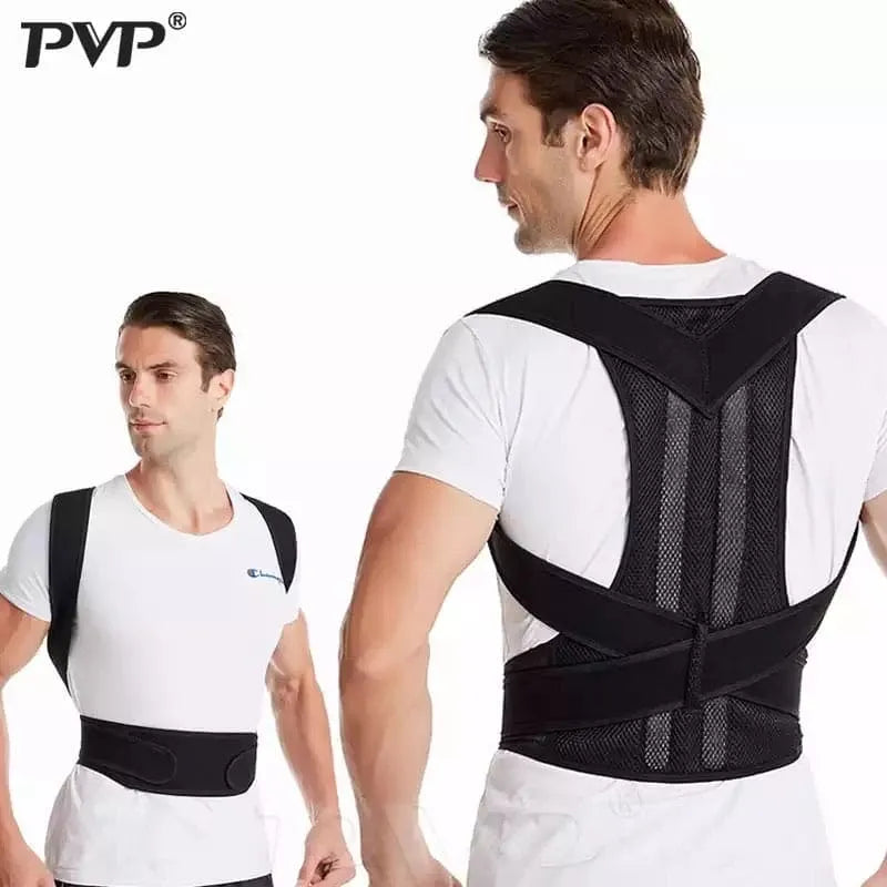 Posture Corrector Back Belt | Adjustable Back & Shoulder Support | Men & Women | Pain Relief